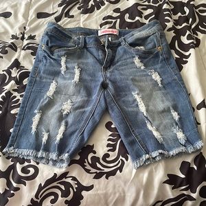 Jean shorts medium wash